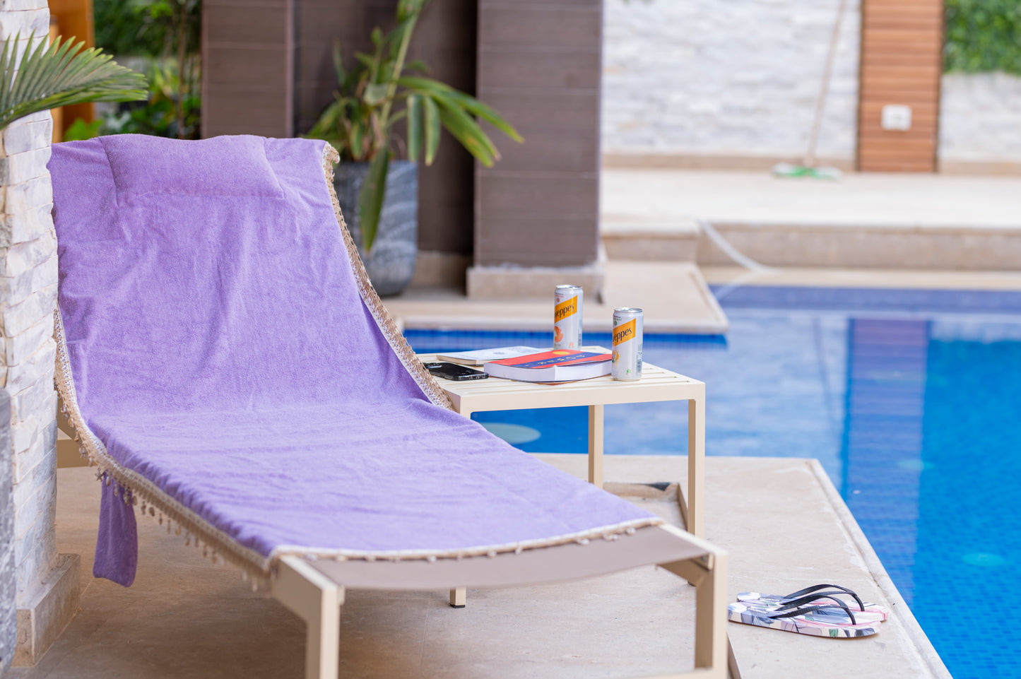 Beach Towel | Celestial Shells