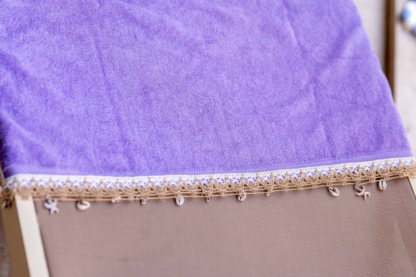 Beach Towel | Celestial Shells