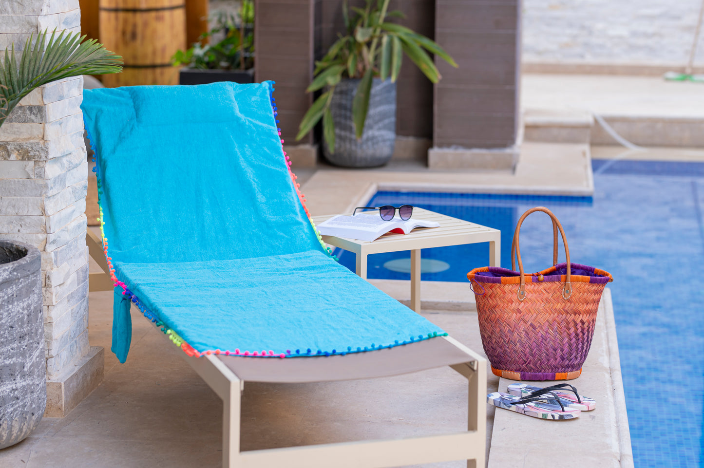 Beach Towel | Coastal Confetti