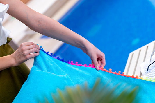 Beach Towel | Coastal Confetti