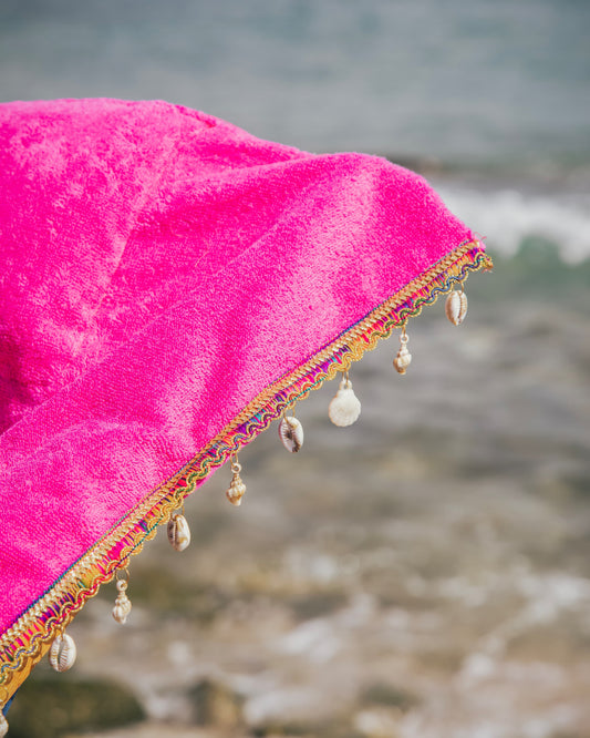 Beach Towel | Hibiscus Shell