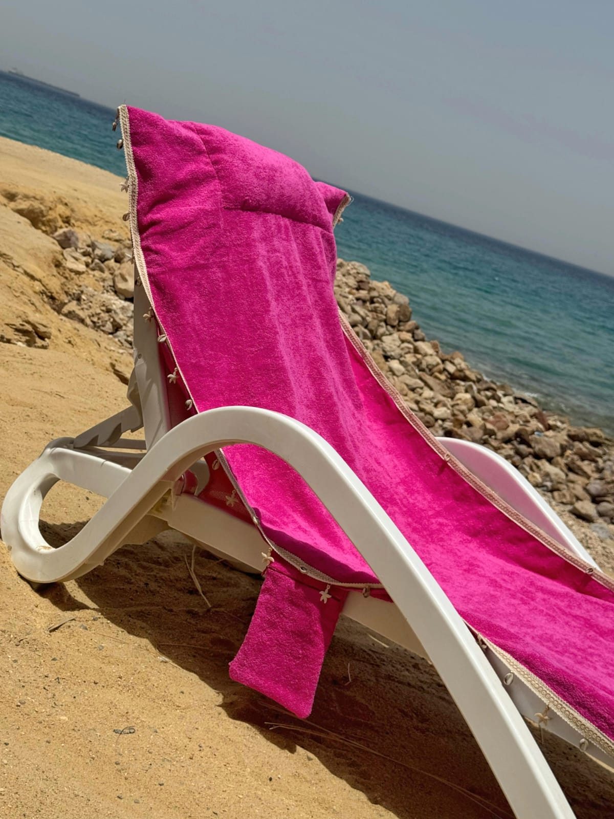 Beach Towel | Flamingo Shell